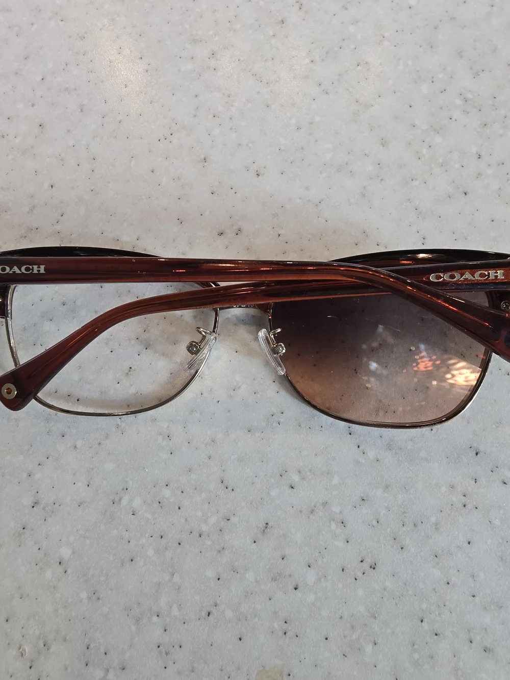 Coach HC 7024 Michayla Brown Ocelot Eyeglass Frames 57-15-135 Frames Only
